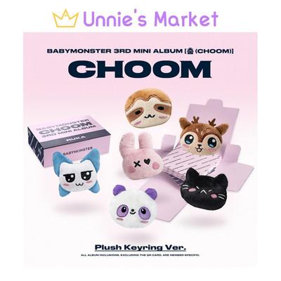 [Pre-order] [CHOOM] Plush Keyring Ver. / 3rd MINI ALBUM + Free Gift