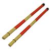 1 Pair 40cm Bamboo Rod Drum Brush Sticks Music Performance