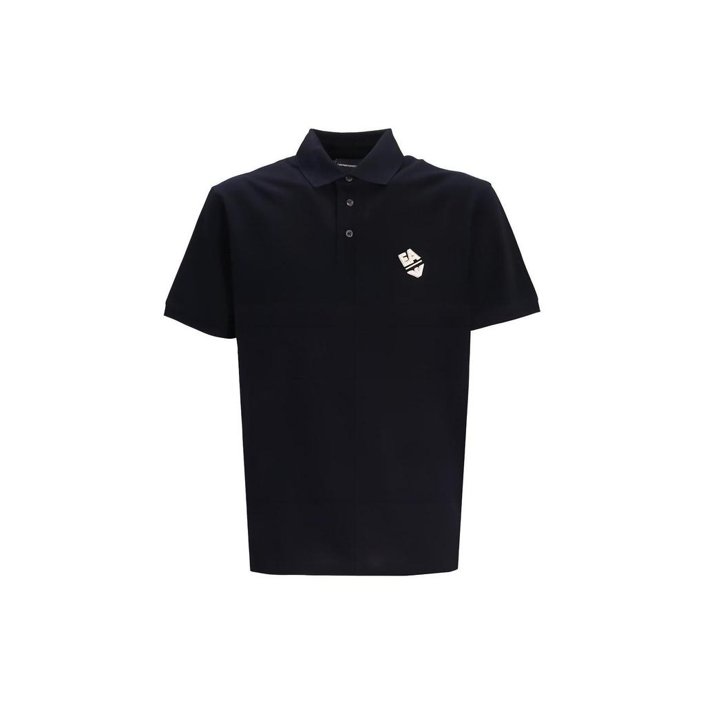 EMPORIO ARMANI Polo Shirt Men's Dark Blue 3D1FE6-1JTKZ-0920