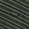 Small Authentic Striped Hoodie - Khaki