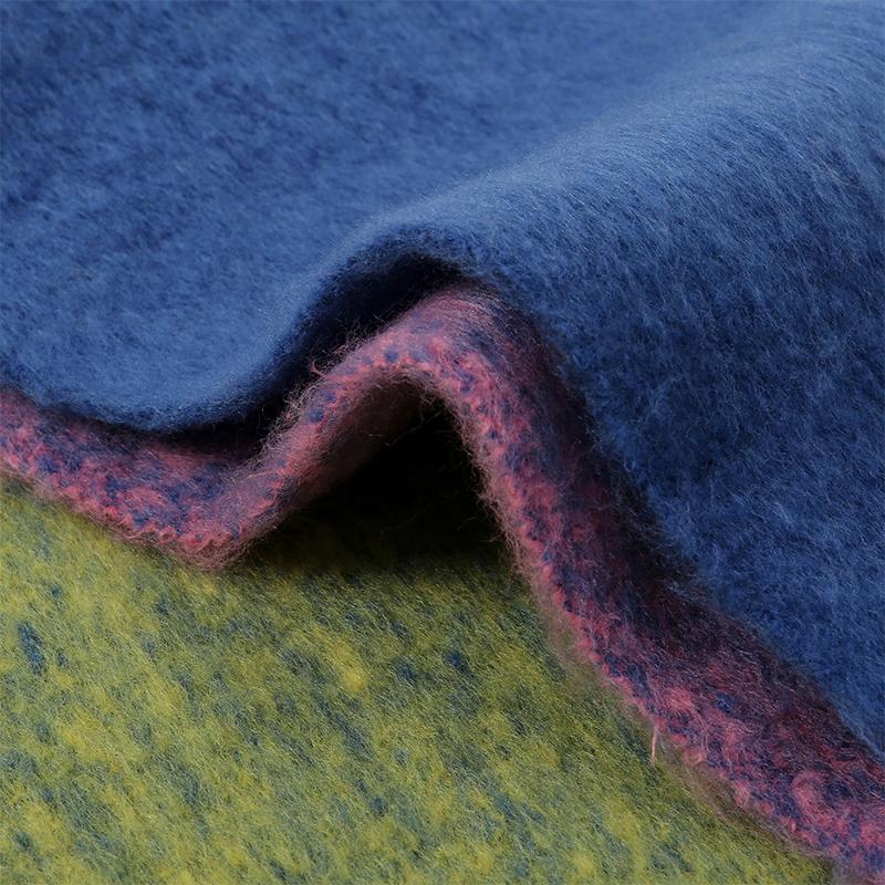 Winter Warm Women Scarf Multicolor Soft Faux Cashmere Blanket Wrap Shawls Foulard Pashmina Neckerchief Poncho Tassel