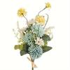 Silk Material Silk Artificial Flowers Bulbous Shape Simulated Flowers Bulbous Chrysanthemum Bubble Design