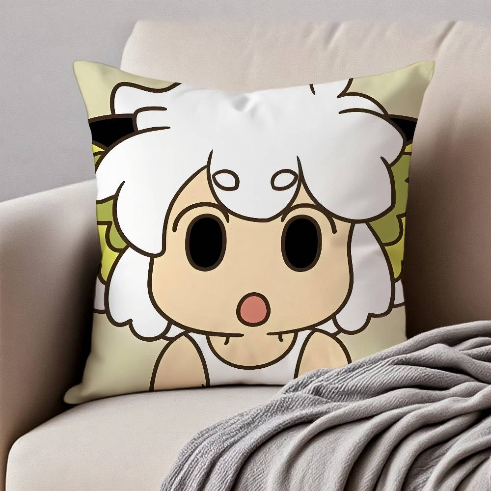 Легенда о Ло Сяохэй Наволочка Наволочка против пылевых клещей Невидимая молния Шелковистый короткий плюш Чехол для подушки на диван 12x12Inch