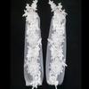 Fingerless Bridal Gloves Lace Long Mittens Elegant Women Cosplay Gloves  Stage Performance