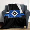 Hamburger SV Print Flanelldecke Hohe Qualität Warm Bequem Decke für Alle Jahreszeiten Perfekt für Geschenke Heimdekoration