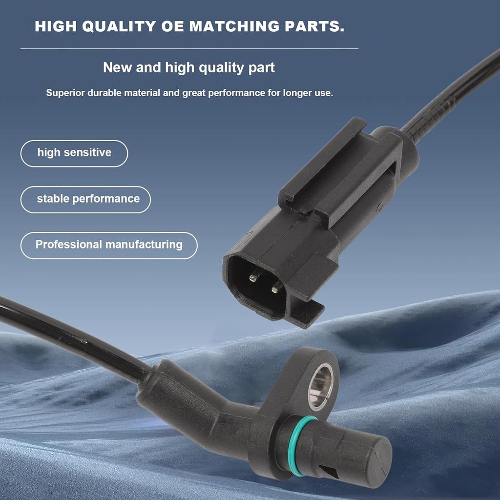 4Pcs Front & Rear ABS Wheel Speed Sensor Compatible For 2013-2018 Ram 1500,  Ram 1500 Classic V6 3.0L 3.6L 3.7L, V8 4.7L 5.7L Engine Replace