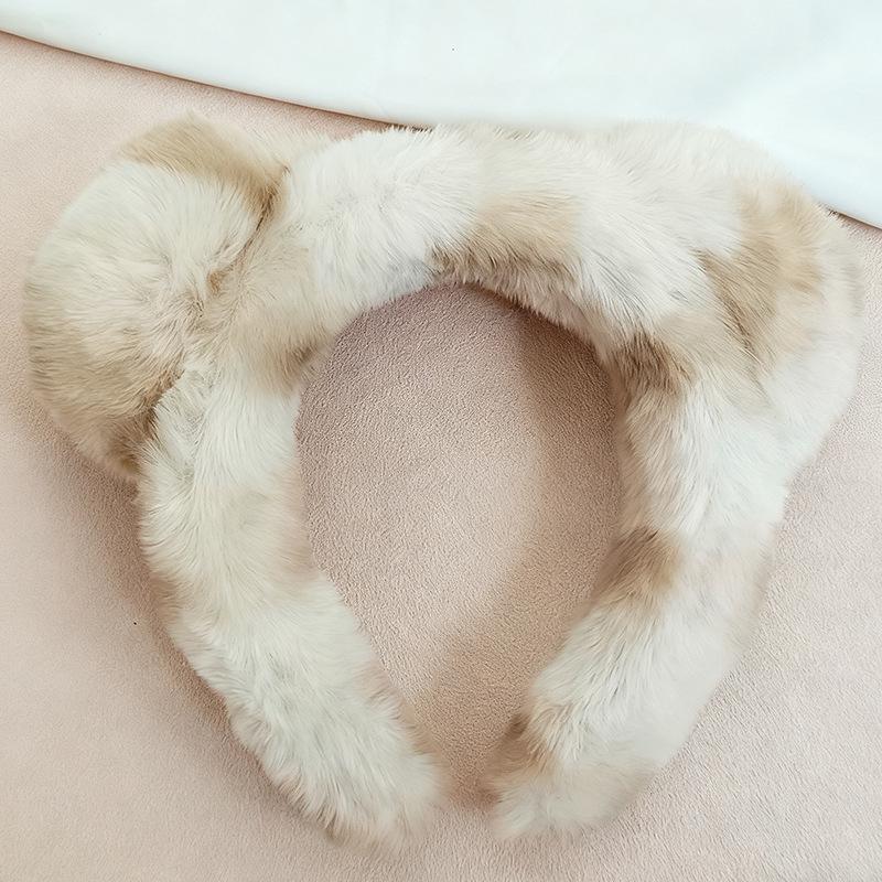 Adorable Plush Bear Headband for Women - 2025 Edition, Perfect Hair Accessory for Washing Face.