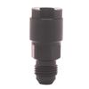 Universal Fuel Line EFI Adapter Fitting -6 AN Male To 1/4" Quick Disconnect Push Hardline