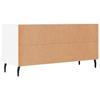 Vidaxl Szafka Pod Tv, Biała, 102X36X50 Cm, Materiał Drewnopochodny