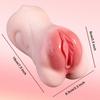 3 in 1 Vagina Haremsmund Dreikanaliger männlicher Masturbator Taschenmasturbator Realistische Sexpuppe Oralsex Deep Throat Männliches Masturbatorspielzeug