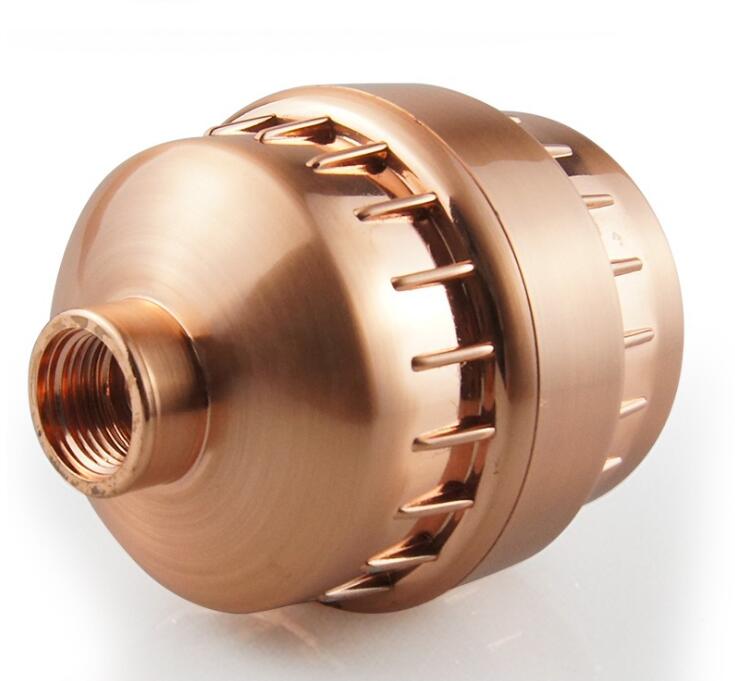 Hot Sale Hongdec Rose Gold Modern Shower Head Water Filter with Easy Installation Removes Chlorine (Rose gold,Brass) розового золота