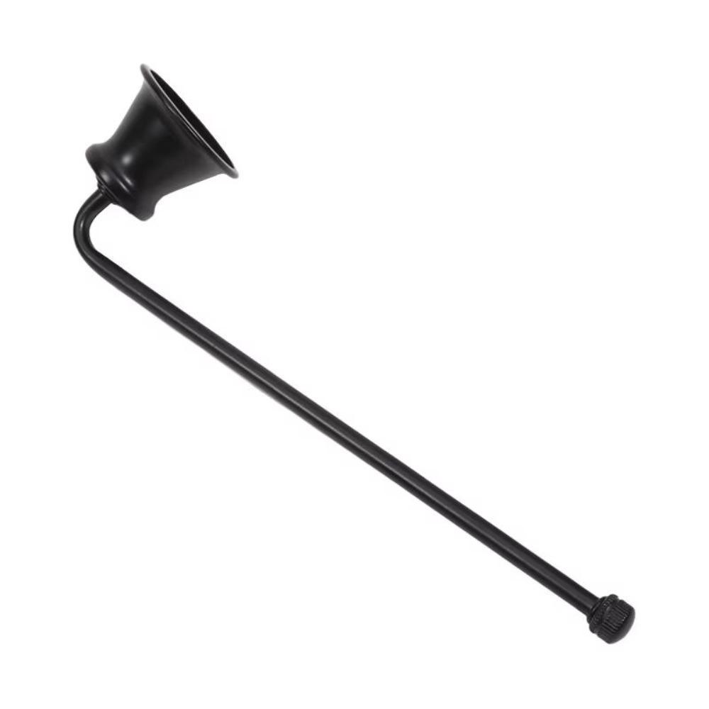 

Золотой/Черный/Серебряный Огнетушитель 18 см Ручка Крышка фитиля Винтажный гаситель свечей СПА Отель