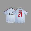 Retro jersey, football jersey, classic nostalgic replica Thai jersey, game training jersey, short-sleeved sportswear.