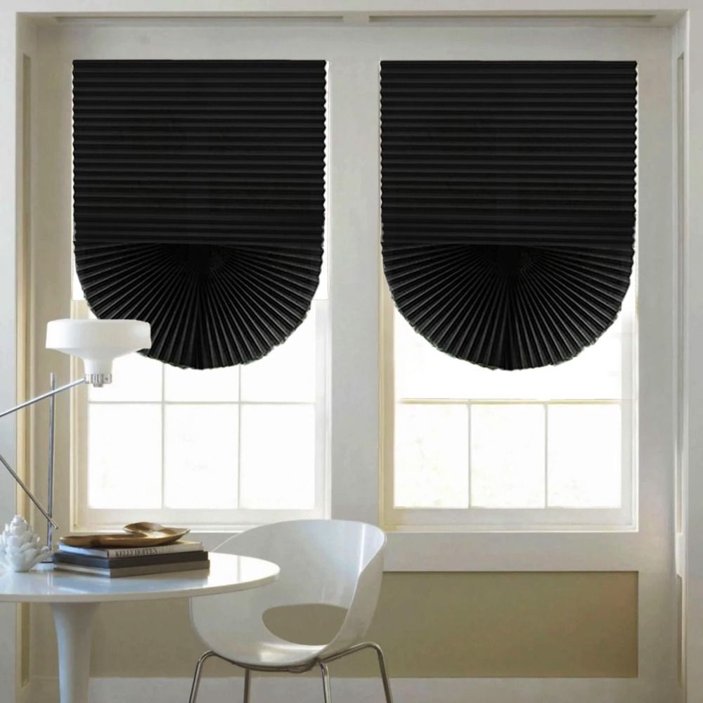 Easy Install Adhesive Paper Shades Cut to Size Blackout Window Blinds  For Windows