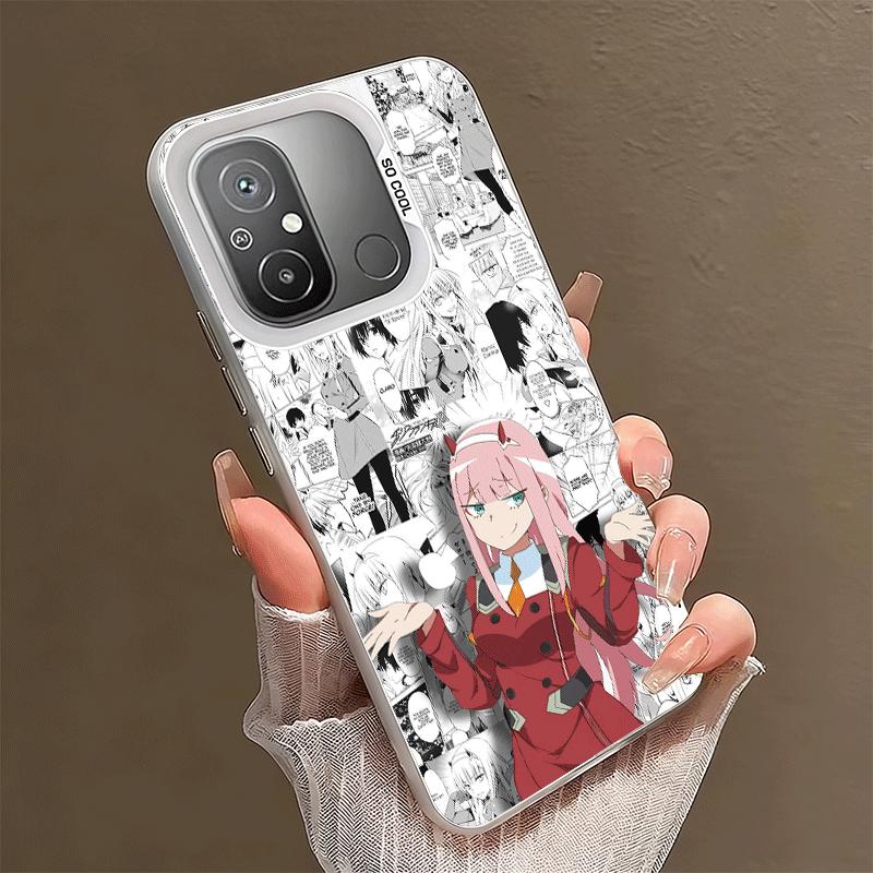 Darling Zero Two 02 Anime Shockproof Phone Case for Xiaomi Poco X7 X6 X5 X3 Pro F7 Ultra M8 Redmi 15C 15 14C 13C 12C 10C 13 12 1