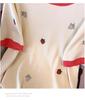 Plus Size Women's Summer Ice Silk Knit Slimming Top 8171 - Short Sleeve T-shirt for 200/300 Jin