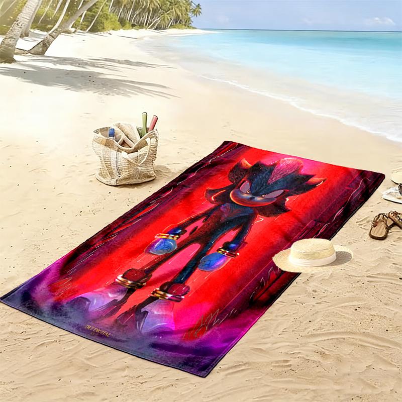 SONIC Beach Towel, A Must-have for Any Perfect Trip, Perfect Birthday, Holiday Gift For Family and Friends