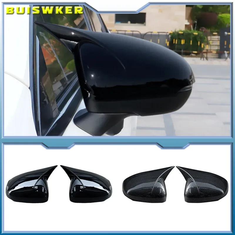 Tampas Pretas para Espelhos Retrovisores Laterais para Mercedes Benz W177 Classe A CLA C118 V177 CLA200 CLA250 CLA35 CLA45S Sedan Saloon A180