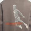 Jordan 23 Engineered Casual Knit Crew Neck Sweater Men Sweatshirt Brown Grey DD0849-229