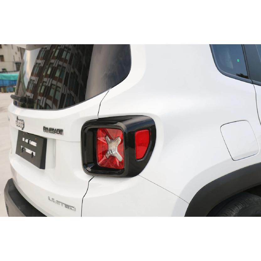 Copertura Decorativa per Lampada Fanale Posteriore per Jeep Renegade 2016 2017 2018 2019 2020 2021 2022 Cappa per Lampada Accessori Esterni