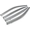 Side Window Visor 4Pcs Compatible with Toyota Reiz Mark X X120 2004 2005 2006 2007 2008 2009 Rain Sun Deflector Guard Weathershield ABS Plastic with