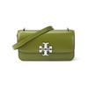 Logo Print Leather Shoulder Bag Small Women Bags Black Matcha 158734-300
