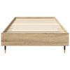 Bed Frame Sonoma Oak 80 X 200 Cm Particleboard