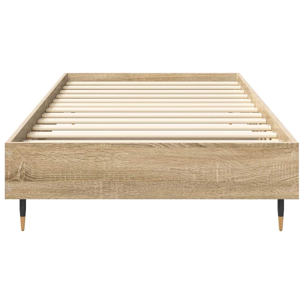 Bed Frame Sonoma Oak 80 X 200 Cm Particleboard