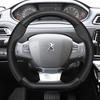 For Peugeot Carbon Fiber Texture Perforated Leather Steering Wheel Cover 508 3008 207 2008 307 Sw 308 206 208 5008 301 Expert