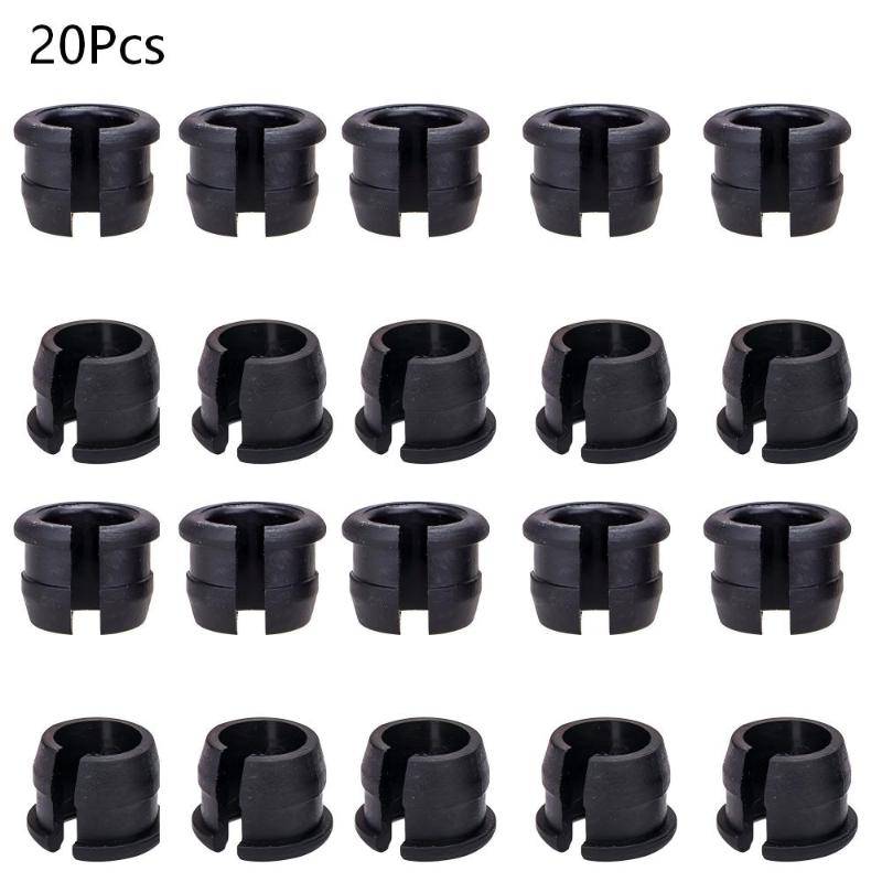 10 ks Adaptér otvoru pro ventil jízdního kola Adaptér duše jízdního kola Gumová zátka Pro MTB Silniční kolo Adaptér Průchodka Ventil Schrader