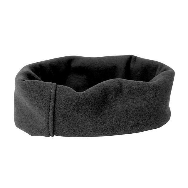 Pet Cold-Proof Scarf & Calming Headgear: Rabbit Fur Windproof Thunderstorm Protection for Autumn/Winter Small чёрный