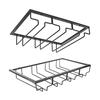 Right Angle Creative Upside Down Wine Glass Rack Kitchen Cup Rack Upside Down Cup Rack Home Wine Cabinet Bar Hanging Cup Rack