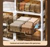 Three-in-One Drawer-Style Underwear, Sock & Panty Organizer Box