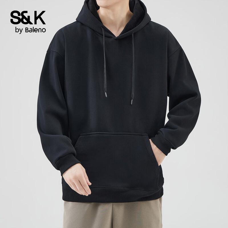Baleno S&K Men's American Style Hooded Sweatshirt