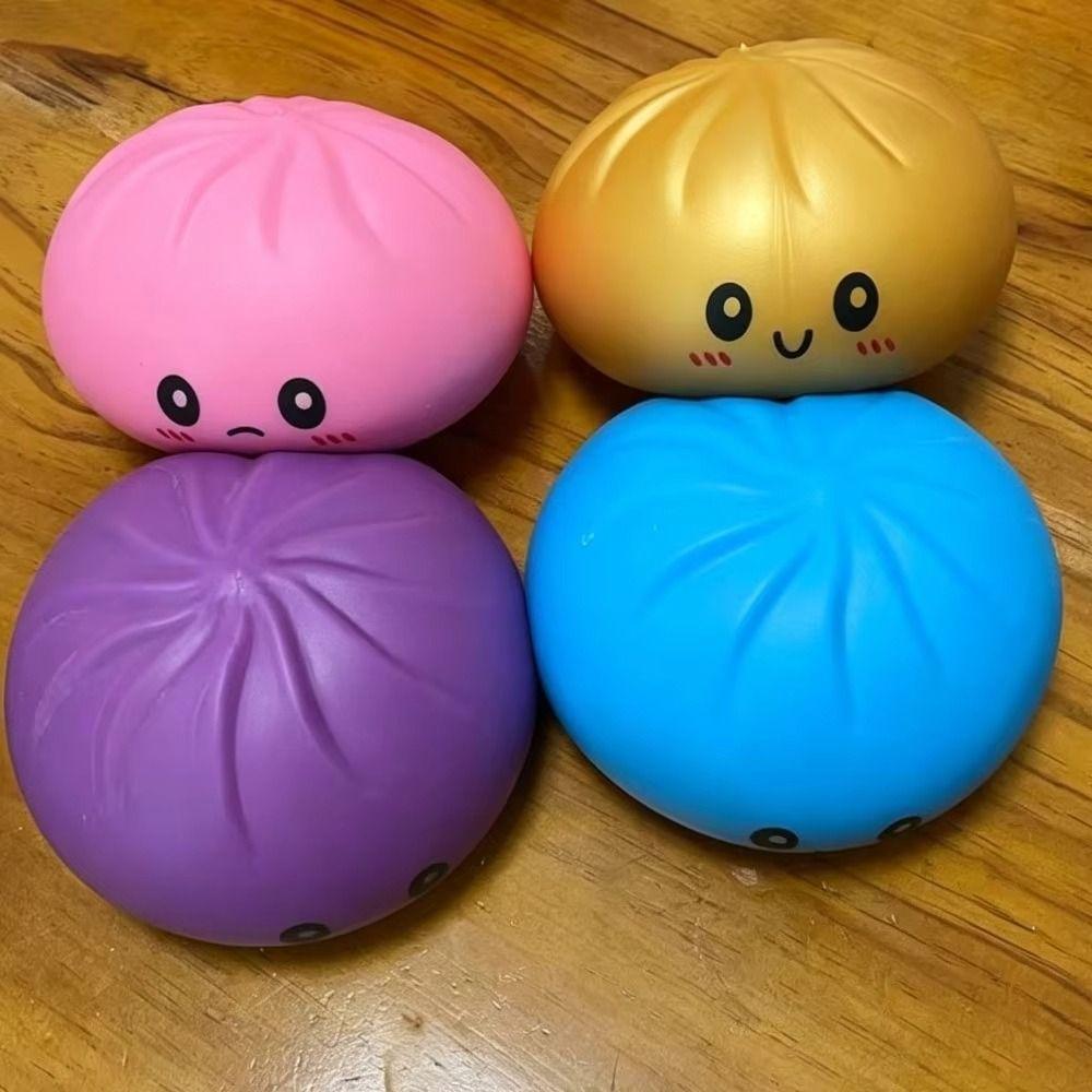 Slow Rising Dumpling Sensory Toy Soft Fidget Squishy Bun Creative Dumplings Squishy Toy Halloween