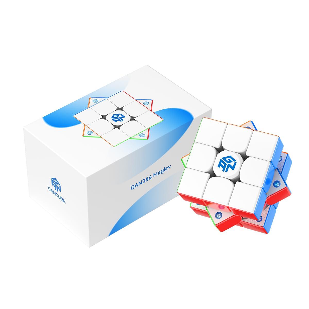 

GAN356 Maglev UV, Official Competition Magnetic Cube - GAN 356 High-Performance Magnet Guncube 3x3 Stickerless Easy-to-Turn Magic Cube (GES pro+, UV)