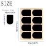 4 Sheet Thick Sax and Clarinet Mouthpiece Pads Soprano Sax Mouthpiece Patches Silicone Strong Adhesive Mouthpiece Pad