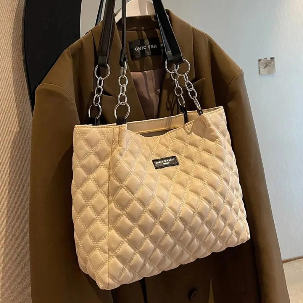 2024 Neue trendige Damentasche mit großer Kapazität und einer Schulter, modisch, vielseitige Unterarm-Einkaufstasche, lässige Handtasche für Pendler