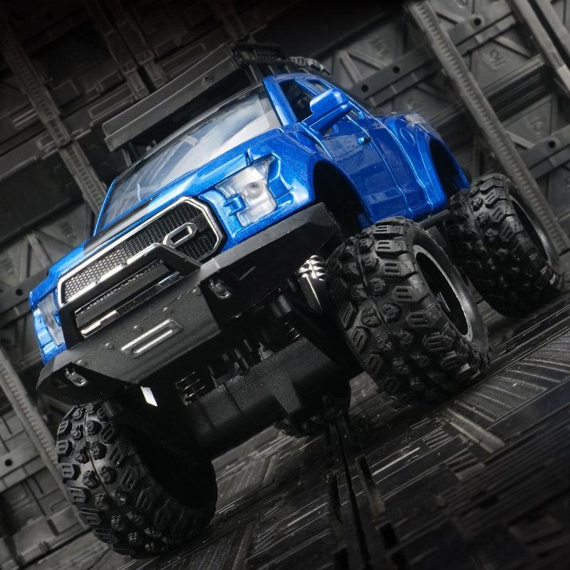 

Jianyuan Simulation F150 Alloy Off-Road Truck Model with Sound & Light синий