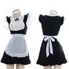 Sexy maid costume cosplay with cute and extreme free black and white [SENMHS] set, babydoll-style lingerie, see-through, apron, cute, costume,
