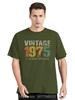 Funny Oversized T-shirt Vintage 1975 Limited Edition Men's Clothing Summer Cotton Tshirt 50th Birthday Gifts Fitness T Shirt