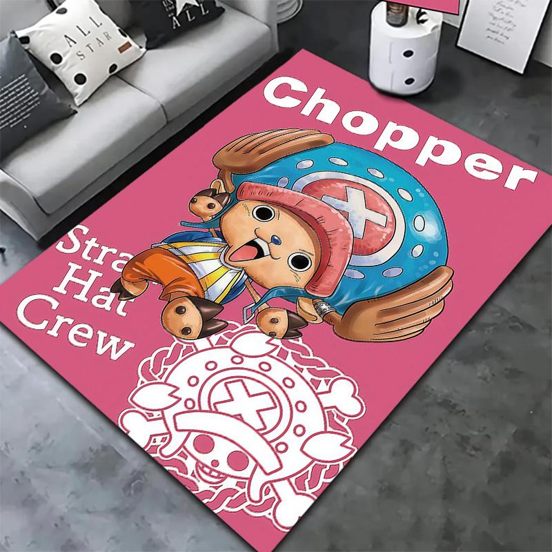One Piece Tony Tony Chopper Carpet Rug For Living Room Bedroom Home Sofa Decoration,kids Play Nonslip Floor Mat