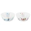 Peter Rabbit Bowls and Plates, Approx. 13cm, Pair Set, Microwave Safe, Made In Japan, PR560-79