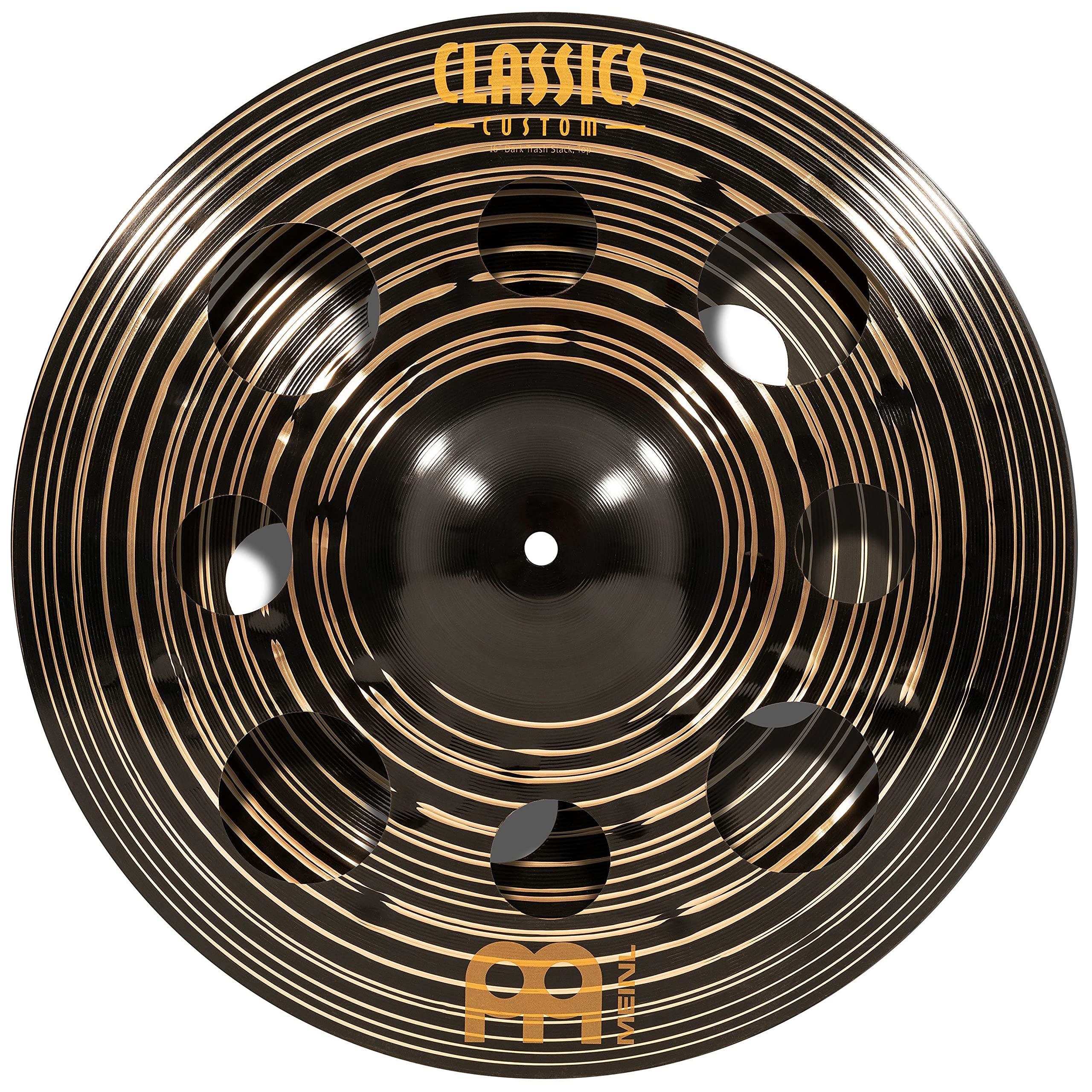 

MEINL Cymbals Classics Custom Dark Series Stack Cymbals Trash Stack 16 CC-16DASTK []