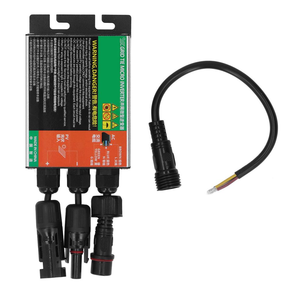 Netzgekoppelter Mikro-Wechselrichter MPPT Reine Sinuswelle Kompakt Solare Alternative Energie AC230V 260W