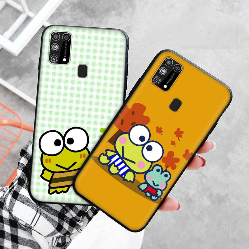 Schwarze Hülle für OPPO Reno 8 6 5 4 Pro Plus Find X3 A17 A3 A31 A38 A40 A53 A54 A55 A74 A76 A78 A77 A80 A94 A95 A96 Lite H-34 Frog Keroppi