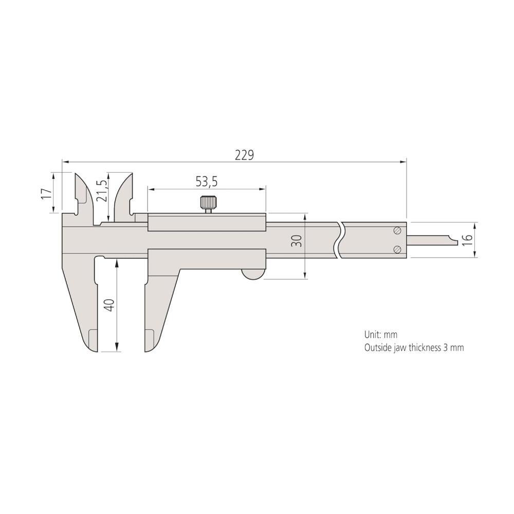 Mitutoyo Caliper N15r 530 102 N15r 530 102