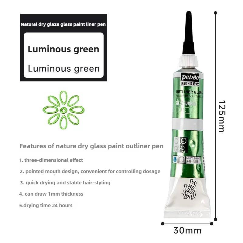 PEBEO Acrylic Paint 20ML Waterproof Acrylic Paint Tube for Wood/Canvas/Fabric Painting Glass Pigments Artist ArtSupplies