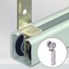 2/4pcs Curtain Rails Pulleys Sliding Door Pulley Hanging Track Pulley Block For Sliding Door Cabinets Window Hardware