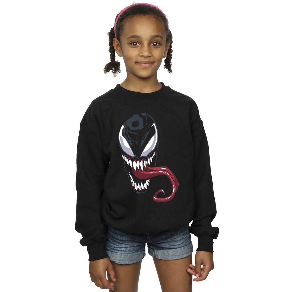 Marvel Venom Face-Sweatshirt für Mädchen